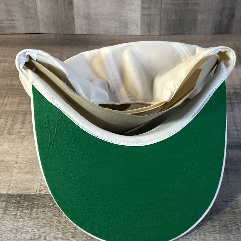 VTG Jack Daniels Country Cocktails Long Bill Hat Adjustable White Embroidered - Picture 6 of 8